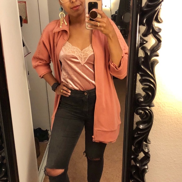 Adidas pink long jacket SOLD❣️ - Picture 4 of 4